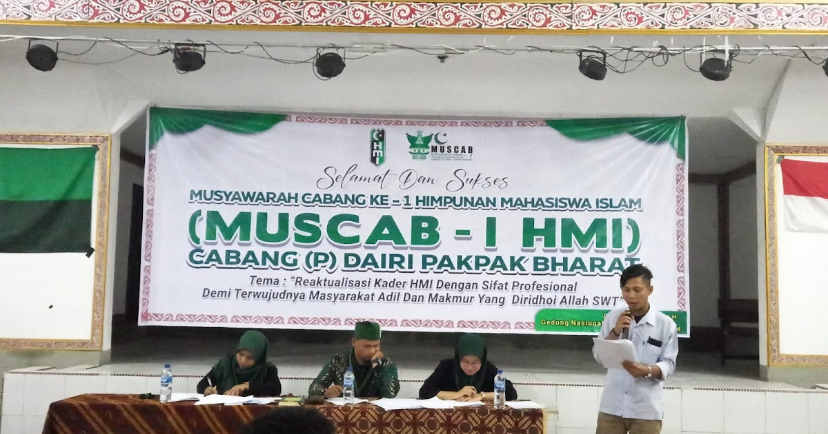 HMI kota cikarang pusat Gelar Musyawarah Cabang